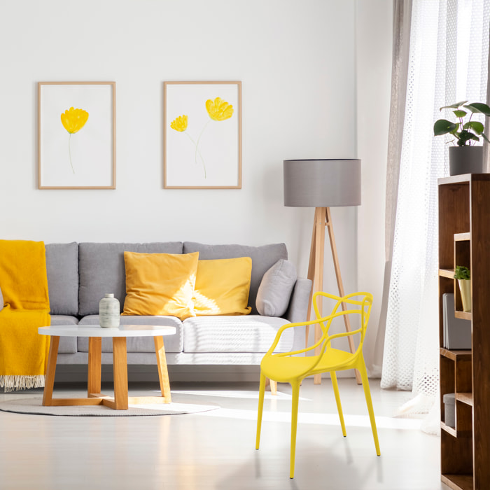 Silla Thonet Yellow