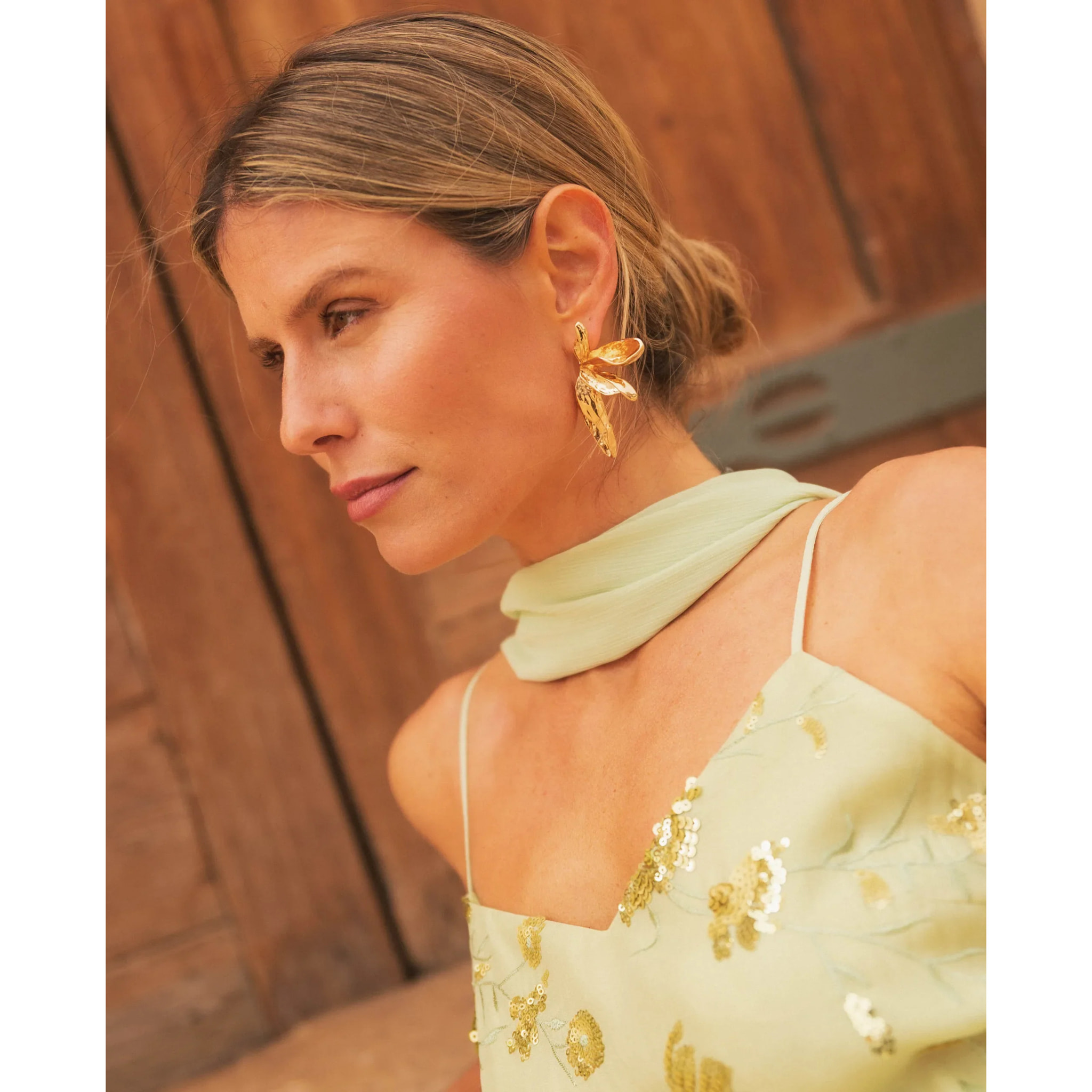 PENDIENTES GAIA · DORADO