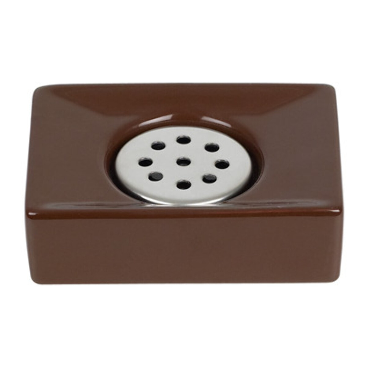 Porte savon Céramique QUADRO Marron Spirella
