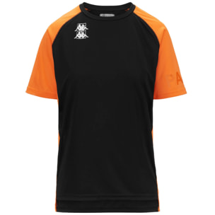 Maglie gioco Kappa Uomo KOMBAT PADEL EDAGOR Nero