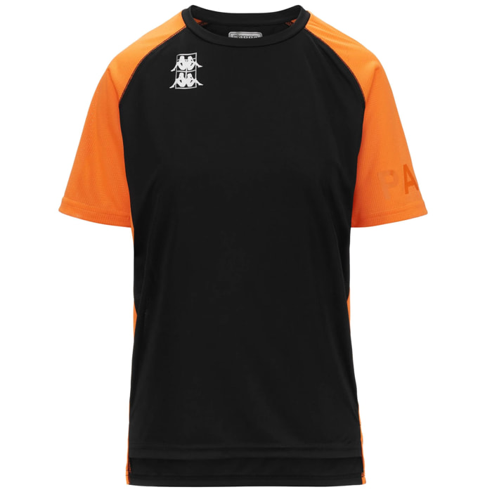 Maglie gioco Kappa Uomo KOMBAT PADEL EDAGOR Nero