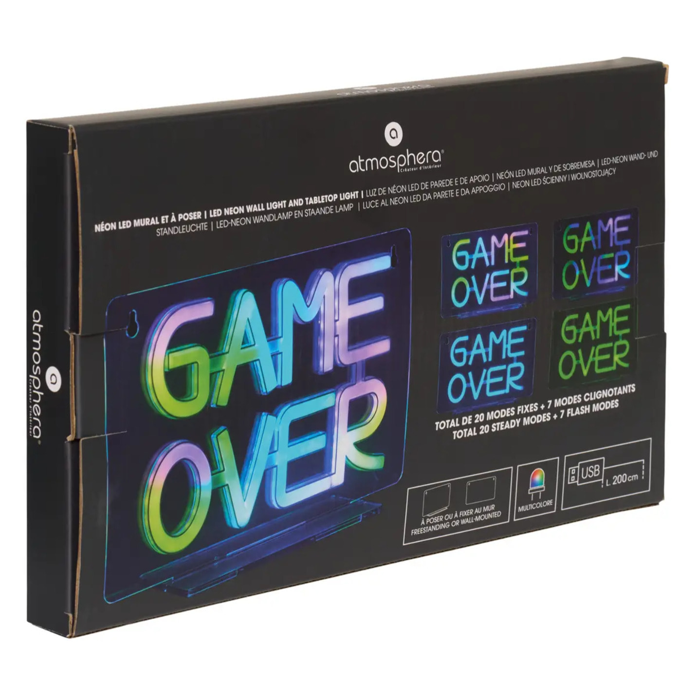 Néon LED Game 8x30cm