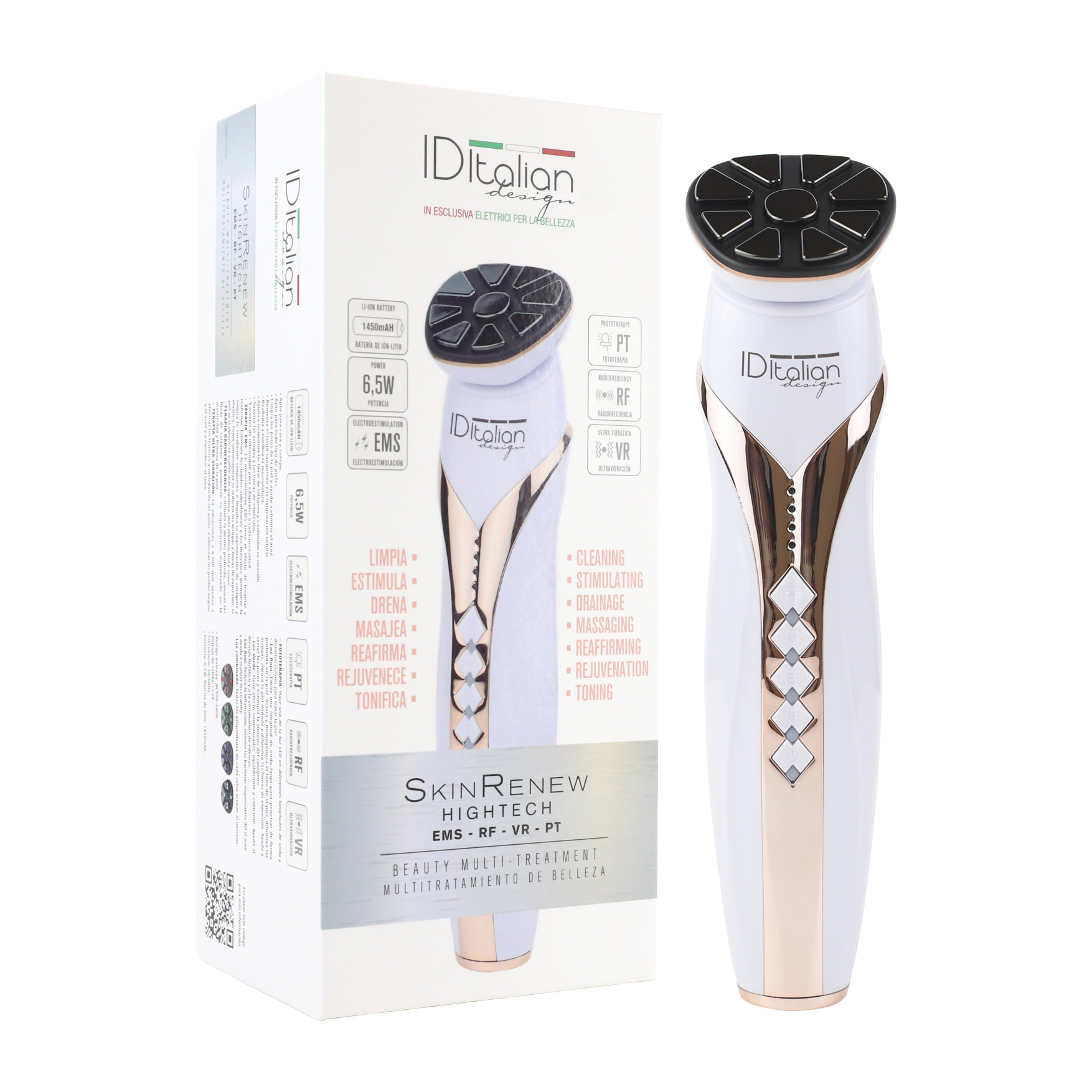 Skin renew hightech beauty multi-traitement