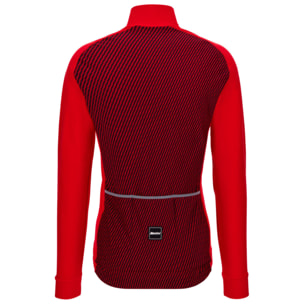 Colle - Maillot À Manches Longues - Rouge - Homme
