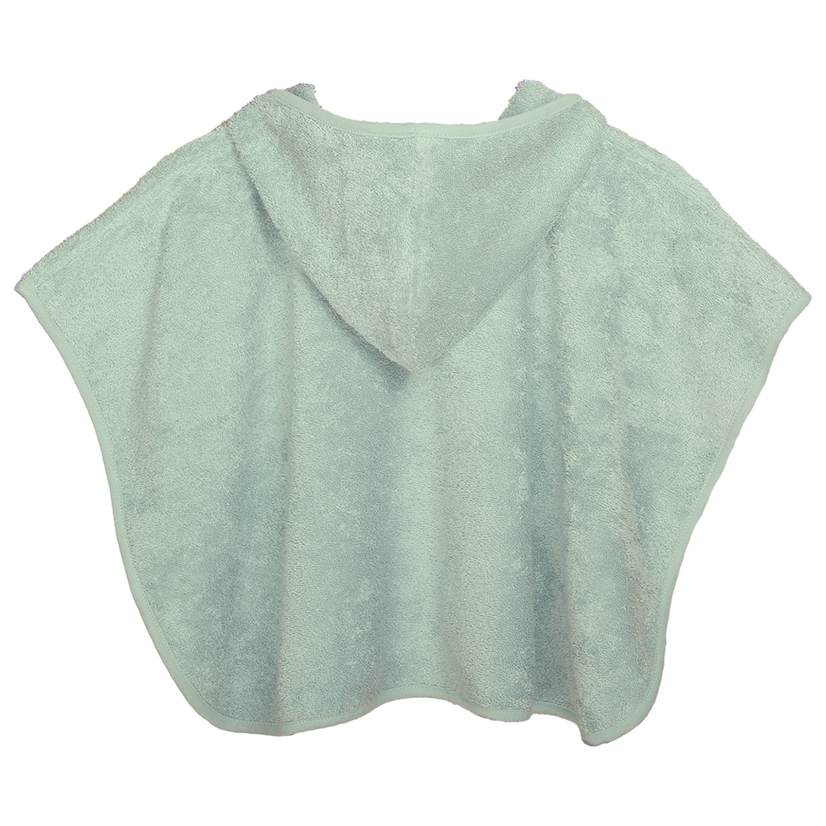 Poncho Eponge 0-24 mois Coton bio Aqua