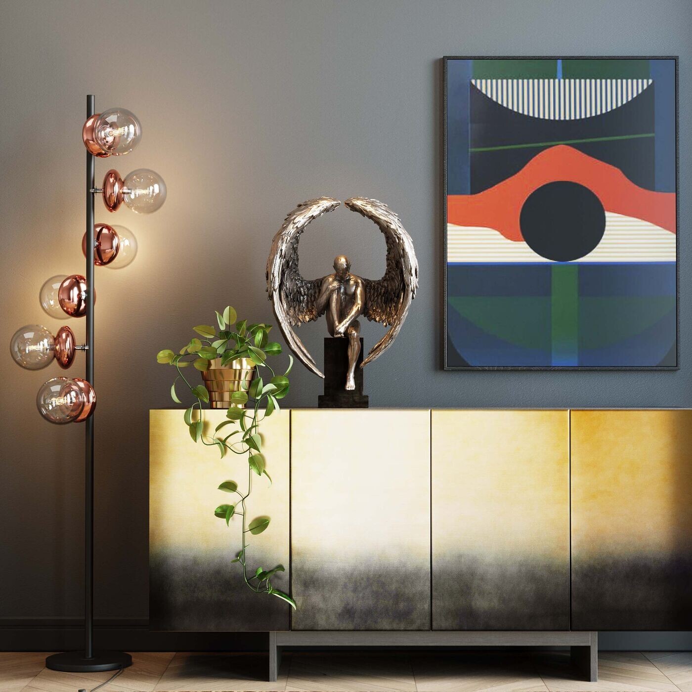 Déco ange assis Kare Design