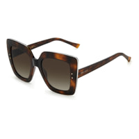 Jimmy Choo - lunettes de soleil - havane - indice solaire: cat. 3