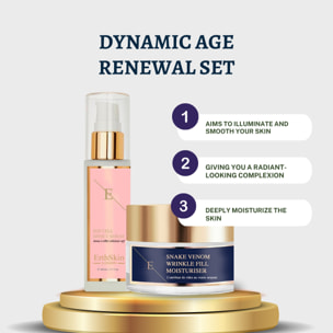 Crema hidratante antiarrugas con veneno de serpiente + SERUM EFECTO CÉLULA EGF