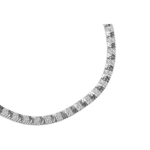Pulsera Xorisk acabado rodio