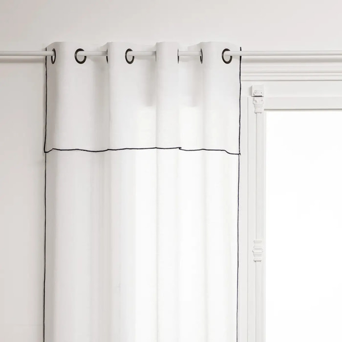 Voilage "Fred" 140x240cm blanc
