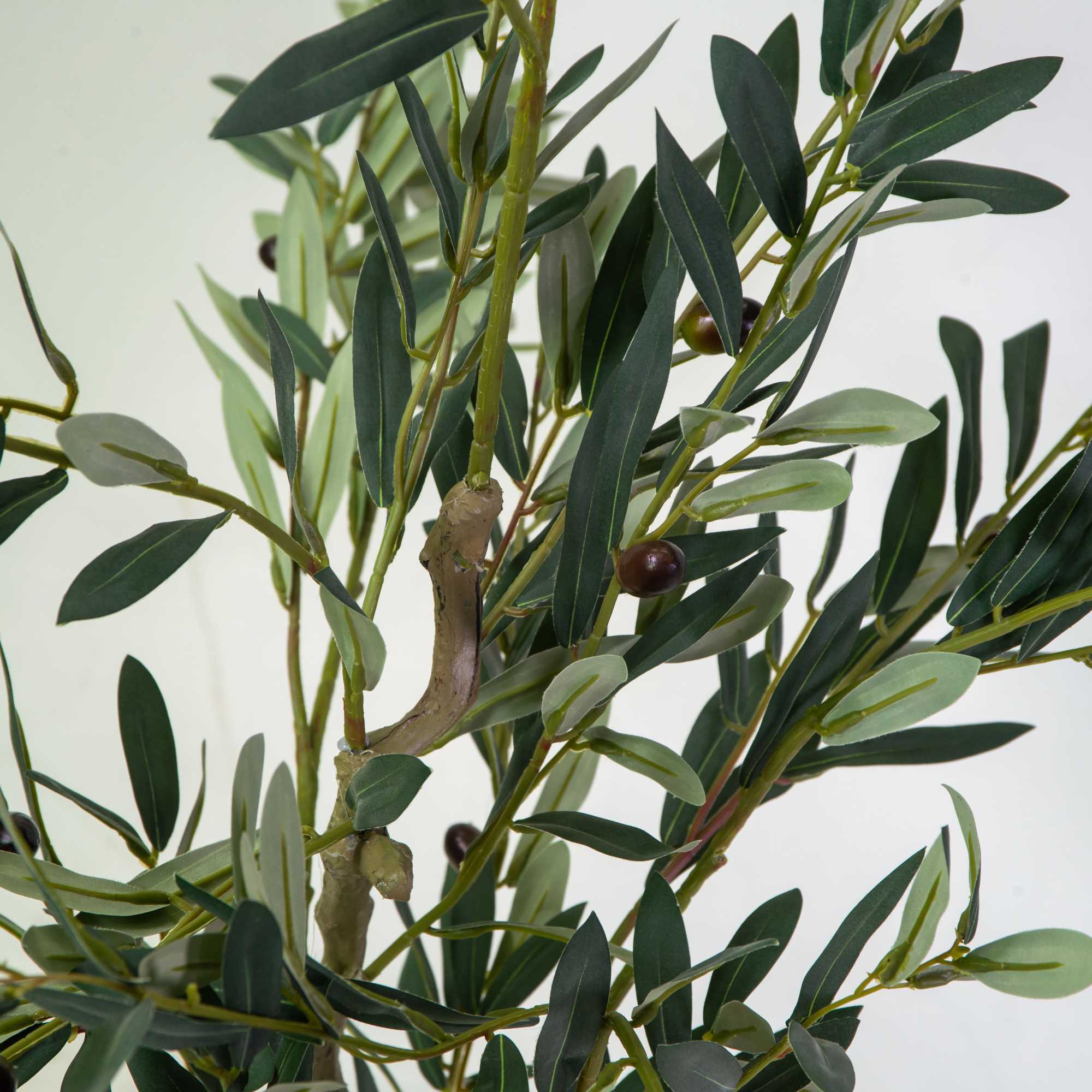 Pianta artificiale Vacchetti in plastica ulivo cm h150