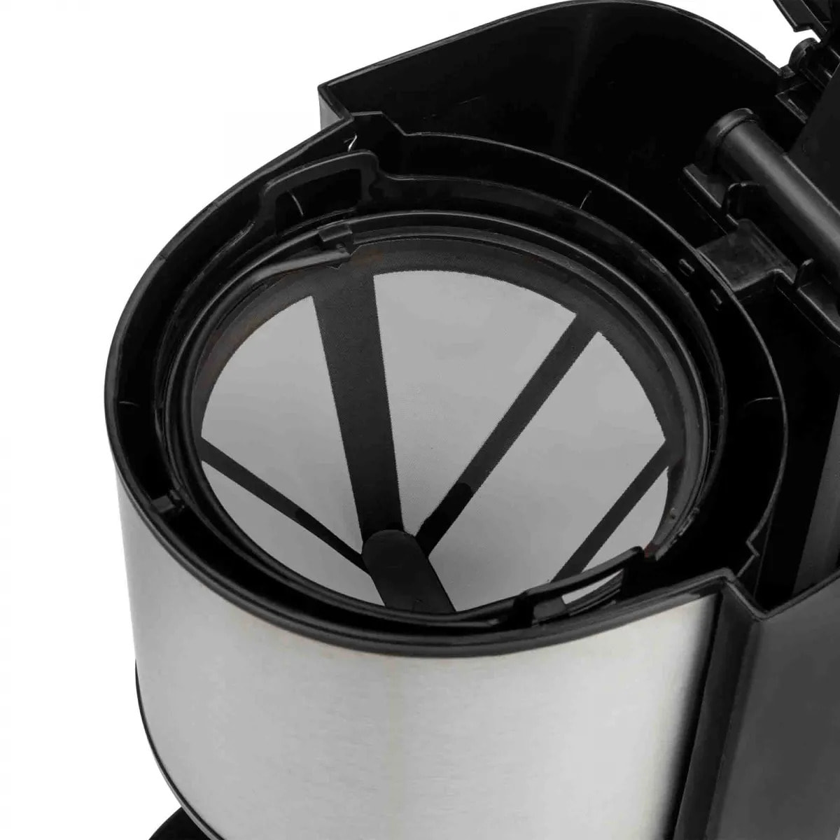 Cafetera de goteo JATA JECA1512 de 6 a 18 tazas. Filtro permanente. Capacidad de 1,5 L