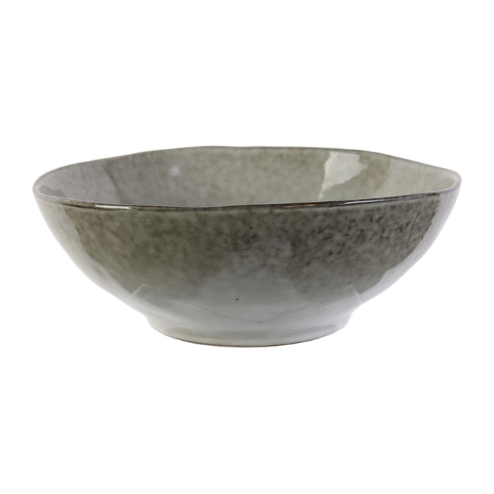 Bol 80cl Au Gres Du Temps D19.5cm Gris