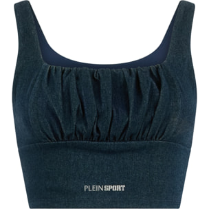 PLEIN SPORT Top Denim Touch PS