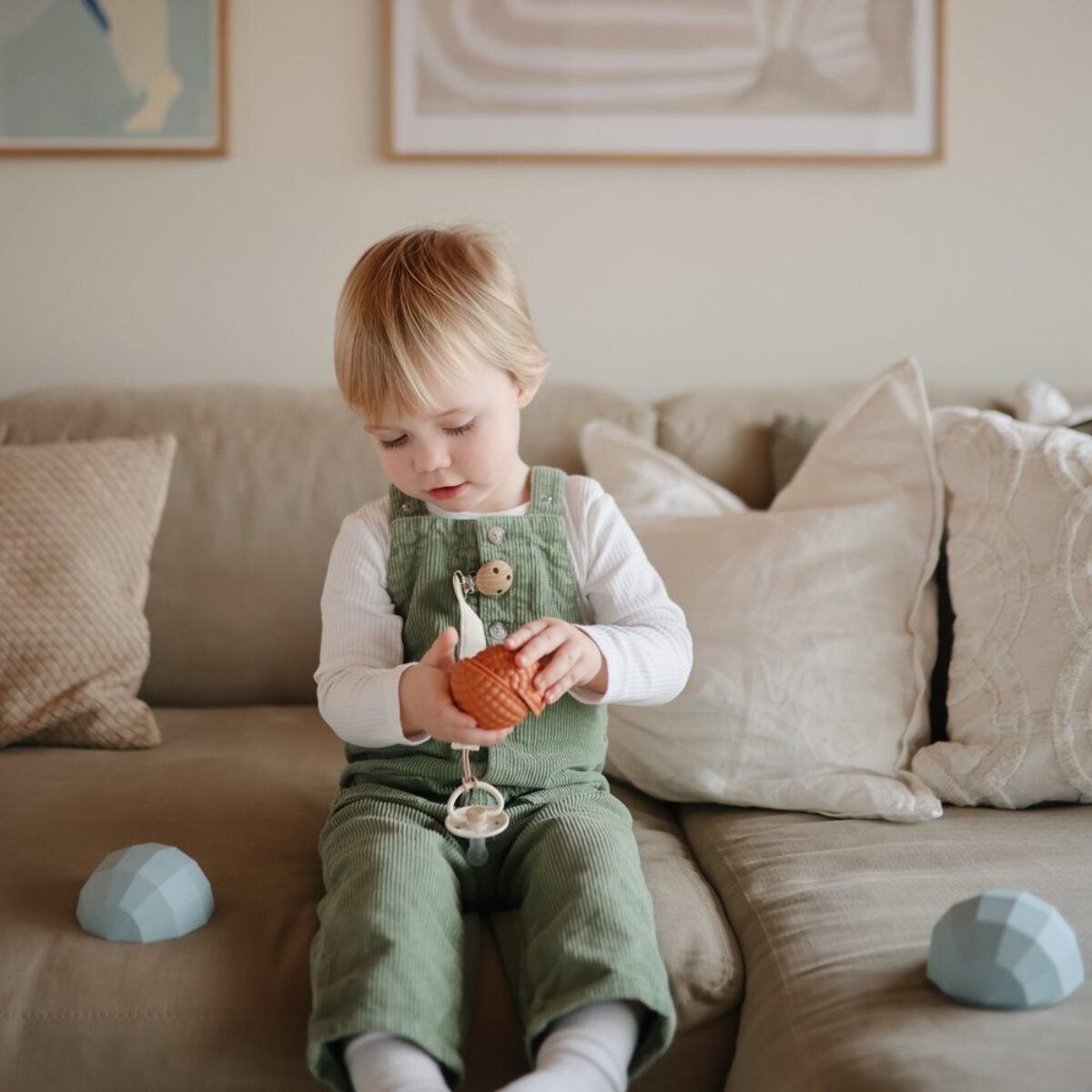 Mushie Pack 3 Esferas Sensoriales Solid