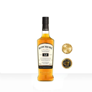Bowmore 12 ans Islay Single Malt Tourbé Écossais| 40% vol | 70cl