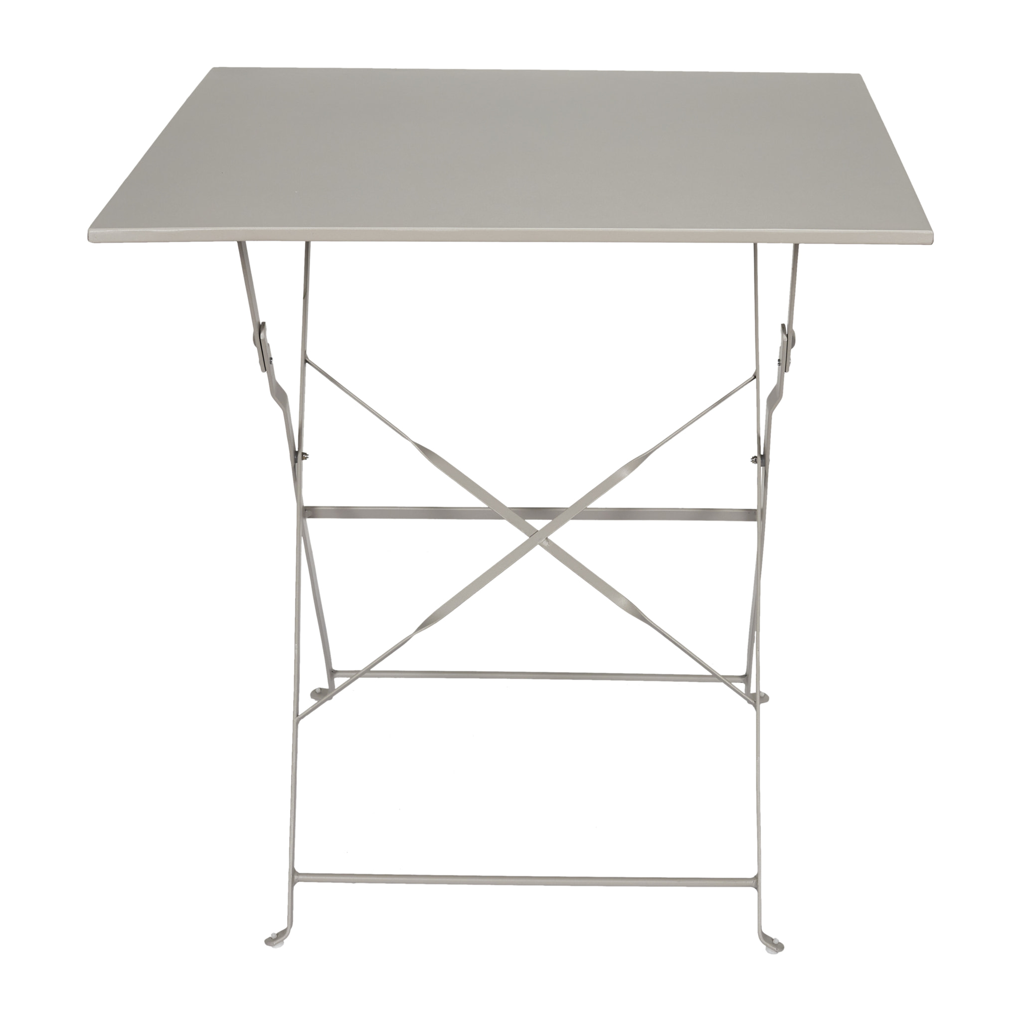 Table De Repas Pliante Palerme Taupe 70x70x71cm