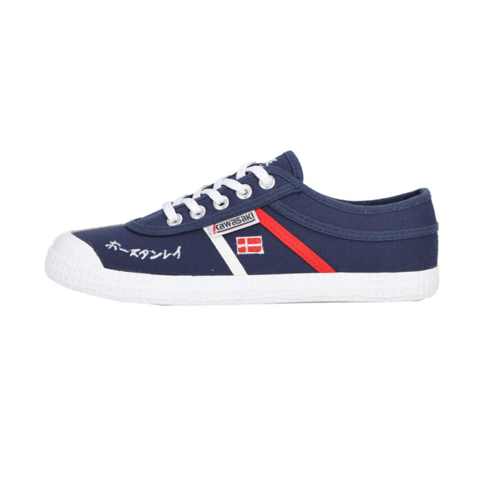 Zapatillas Sneaker Unisex - KAWASAKI Signature Canvas Shoe K202601-ES 2002 Navy