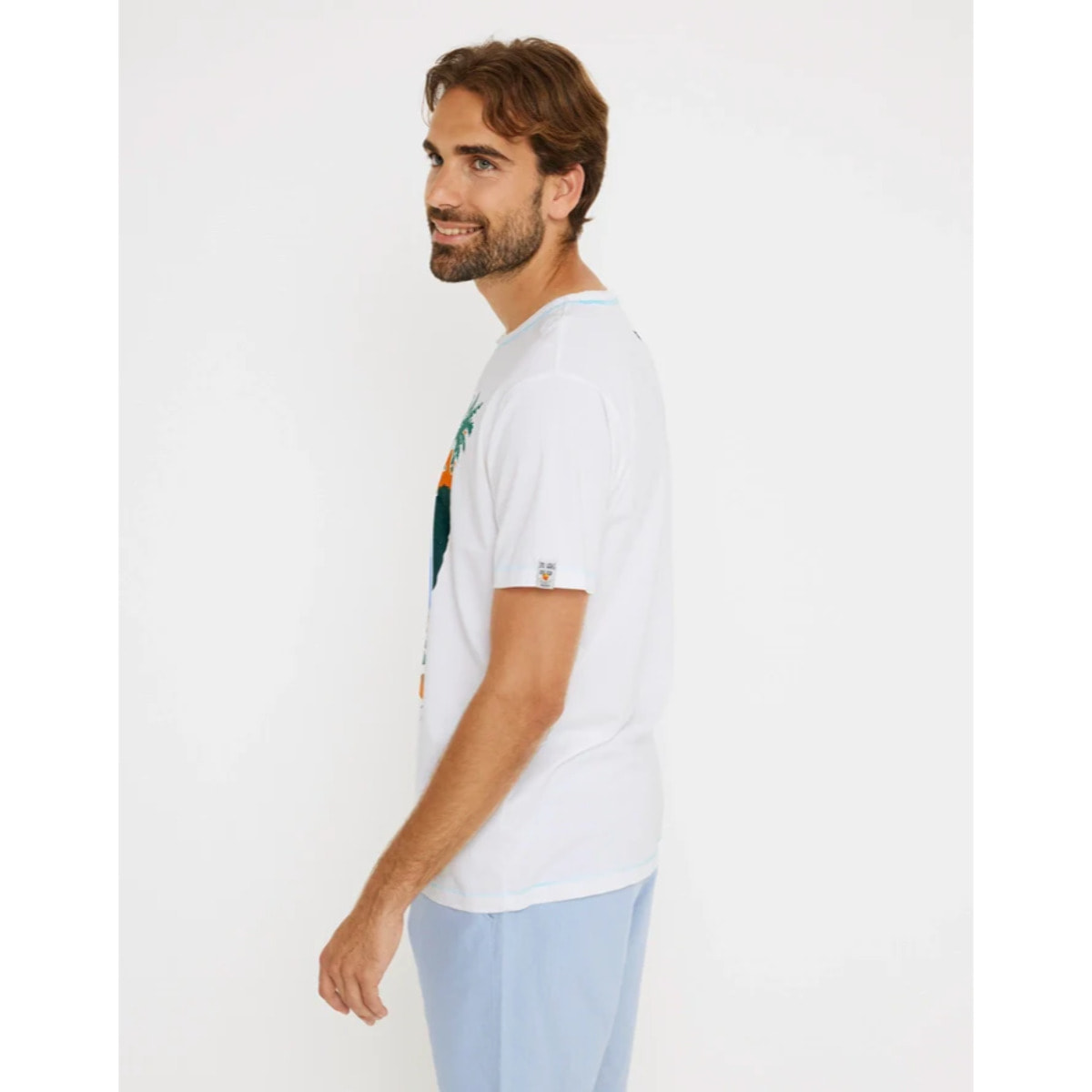 Camiseta Manga Corta Blanco - Paradiso