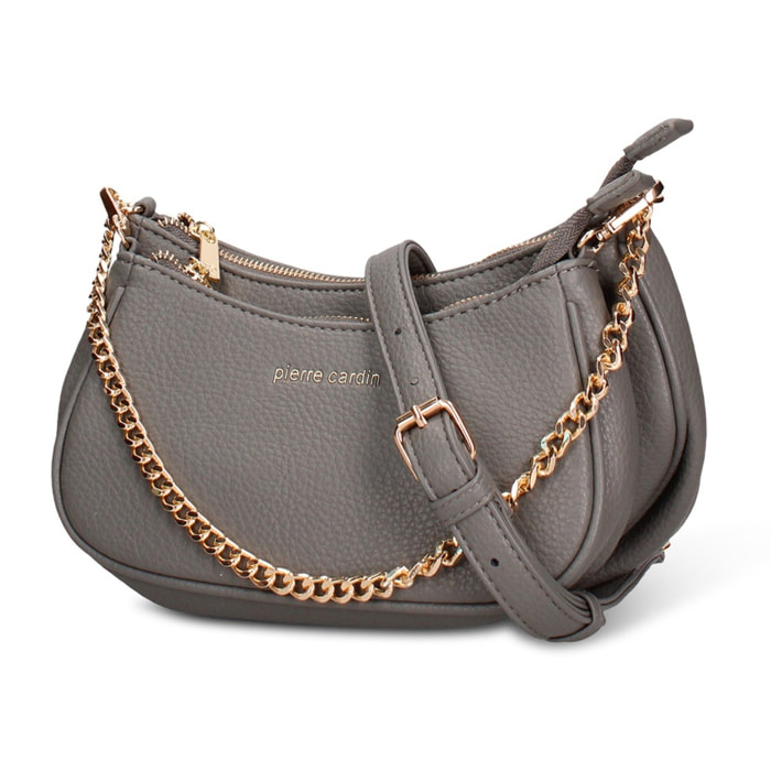 Borsa a tracolla da donna - Modello Novara Pro - Pelle vegana PU - 26.0 x 15.0 x 5.5 cm