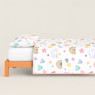 Cool Kids - Colcha Bouti Estampada - 100% Algodón - 70 gr/m² - Confetti
