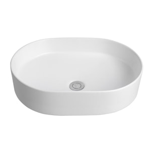 PixL 50 x 36,5 x 12 cm vasque à poser Infinitio, sans trop-plein, blanc (CEPX5037WM)