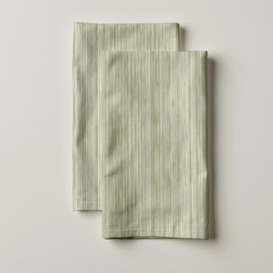 Lot de 2 torchons de cuisine Lesa 125 Desert Sage