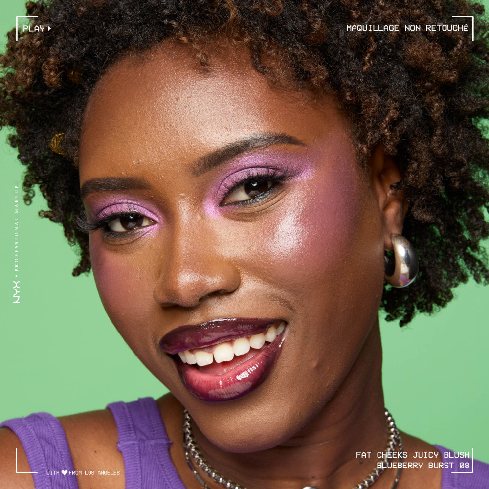 NYX Professional Makeup Fat Cheeks Blush Blueberry Burst