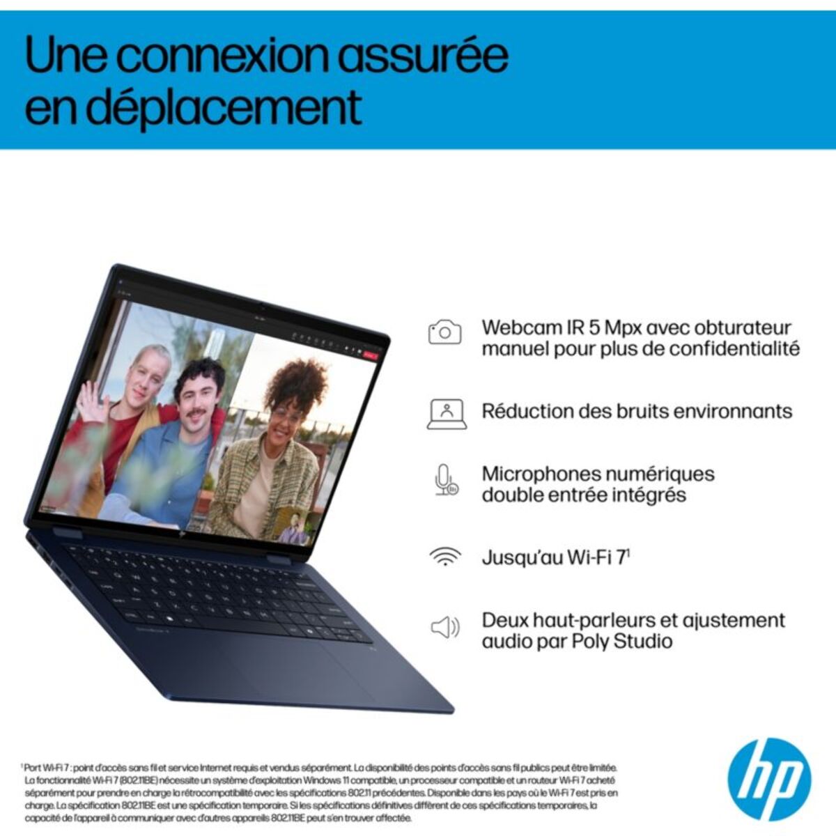PC Hybride HP OmniBook X Flip 14-fm0014nf Copilot+PC