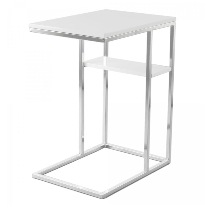 Table basse fait main en acier inoxydable MUVA