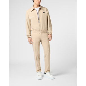 PHILIPP PLEIN Joy Fit Trousers Pinstripe Tennis