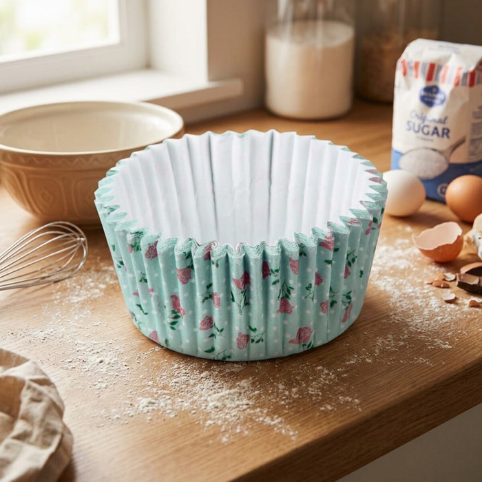 Lot de 50 moules à muffins en papier vintage 5 cm Zenker Smart Pastry