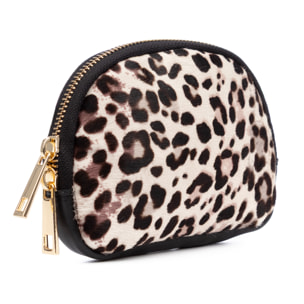 Baratili portafoglio donna. Pelle autentica Cavallino e Dollaro.