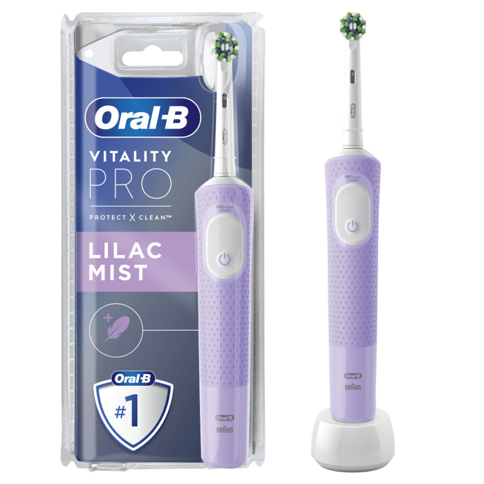 Oral-B - Vitality Pro - Violette - Brosse À Dents Électrique