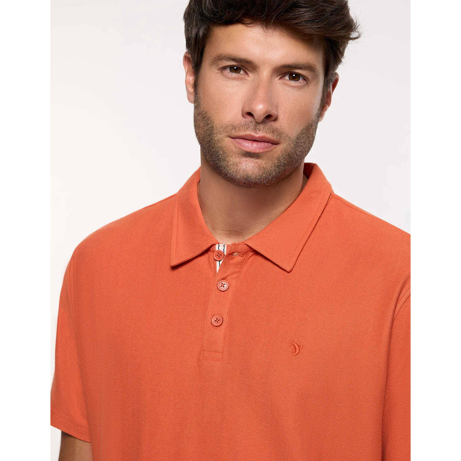 Polo Manga Corta Naranja - Biebu