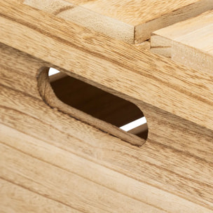 3 boîtes de rangement cagette en bois