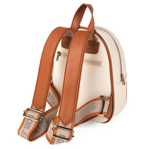 Bolso Mochila Mujer Lois Chandler Beige