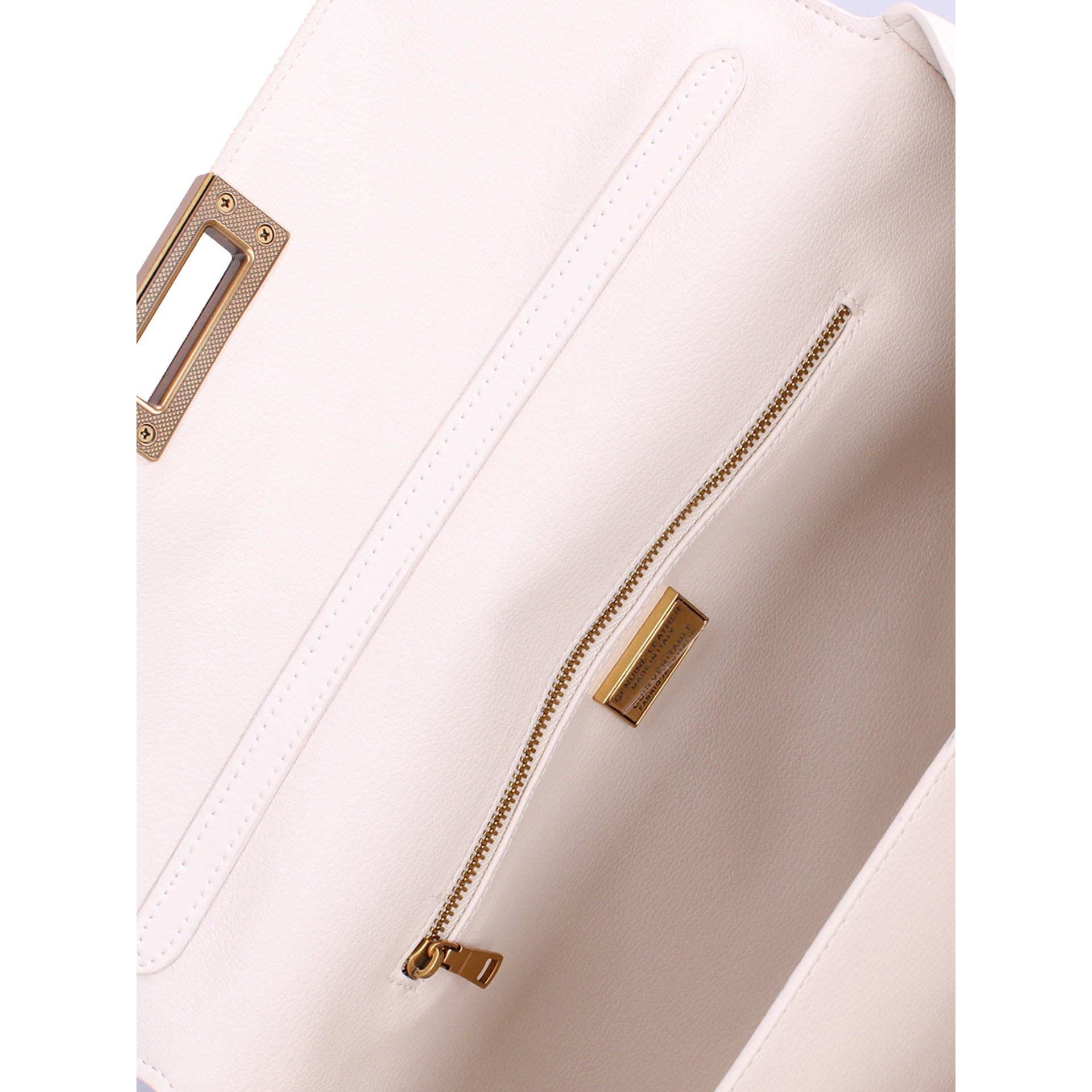 Borsa a mano da donna Made in Italy - Modello Padova - 100% pelle - 28.0 x 19.0 x 8.0 cm