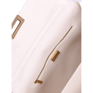 Borsa a mano da donna Made in Italy - Modello Padova - 100% pelle - 28.0 x 19.0 x 8.0 cm