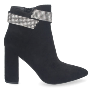 Botin de Tacon Correa con Strass