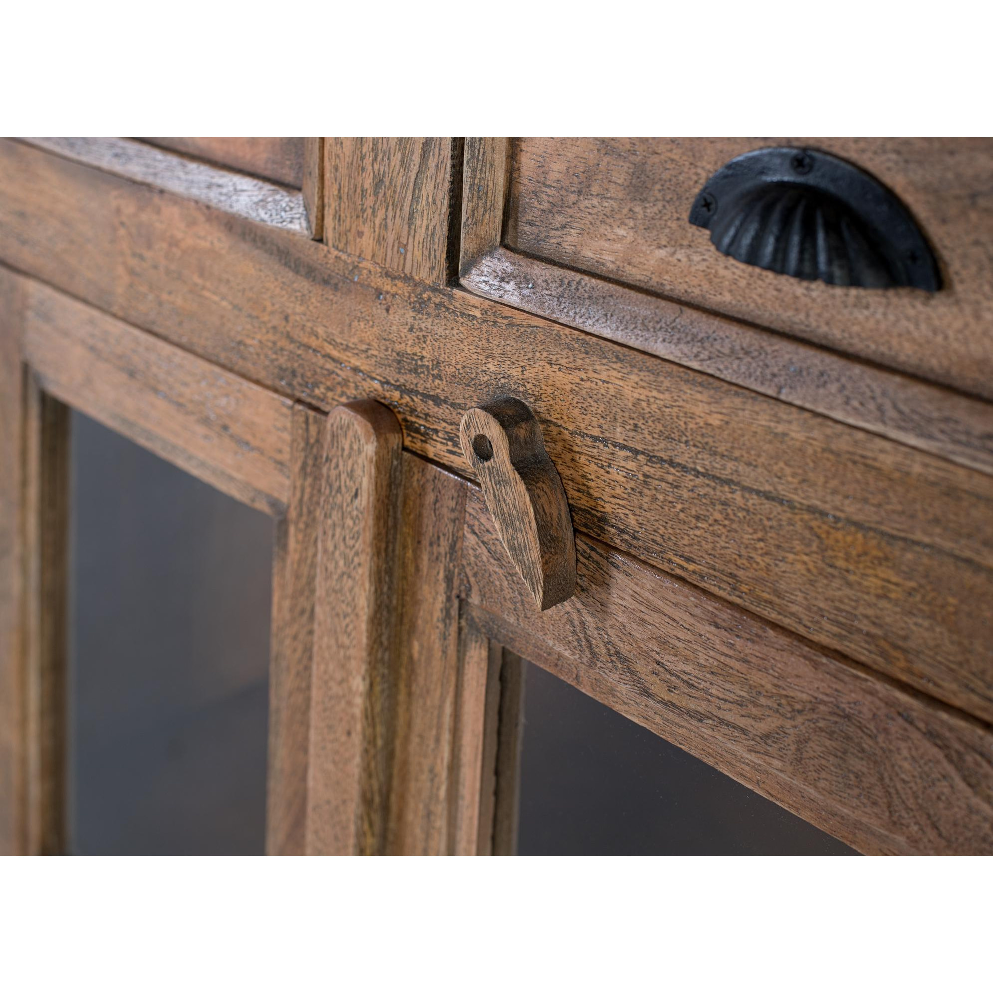 Aparador de Madera de Mango Estilo Ríustico Colonial
