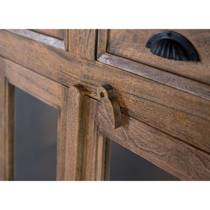 Aparador de Madera de Mango Estilo Ríustico Colonial