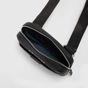 Piquadro Pochette uomo in pelle con tracolla