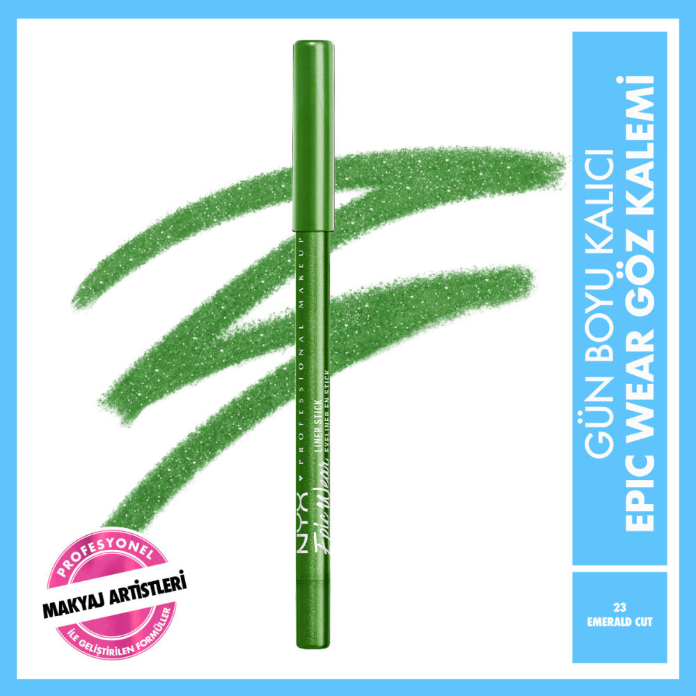 NYX Professional Makeup Epic Wear Liner Eyeliner Emerald Cut
