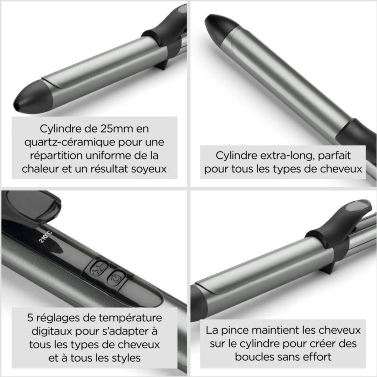 Fer à boucler BABYLISS Xanadu