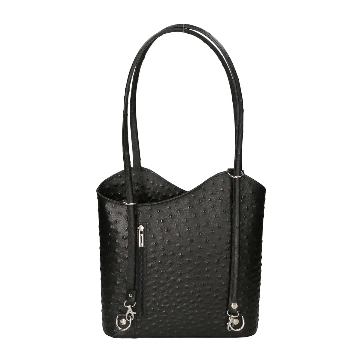 Zaino da donna in vera pelle - Modello Charlotte - 28.0 x 25.0 x 9.0 cm