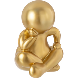 J-Line décoration Marcel Assis - polyrésine - or