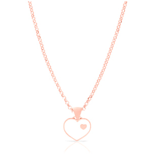 Catena in Argento Sterling 925 con ciondolo a forma di cuore