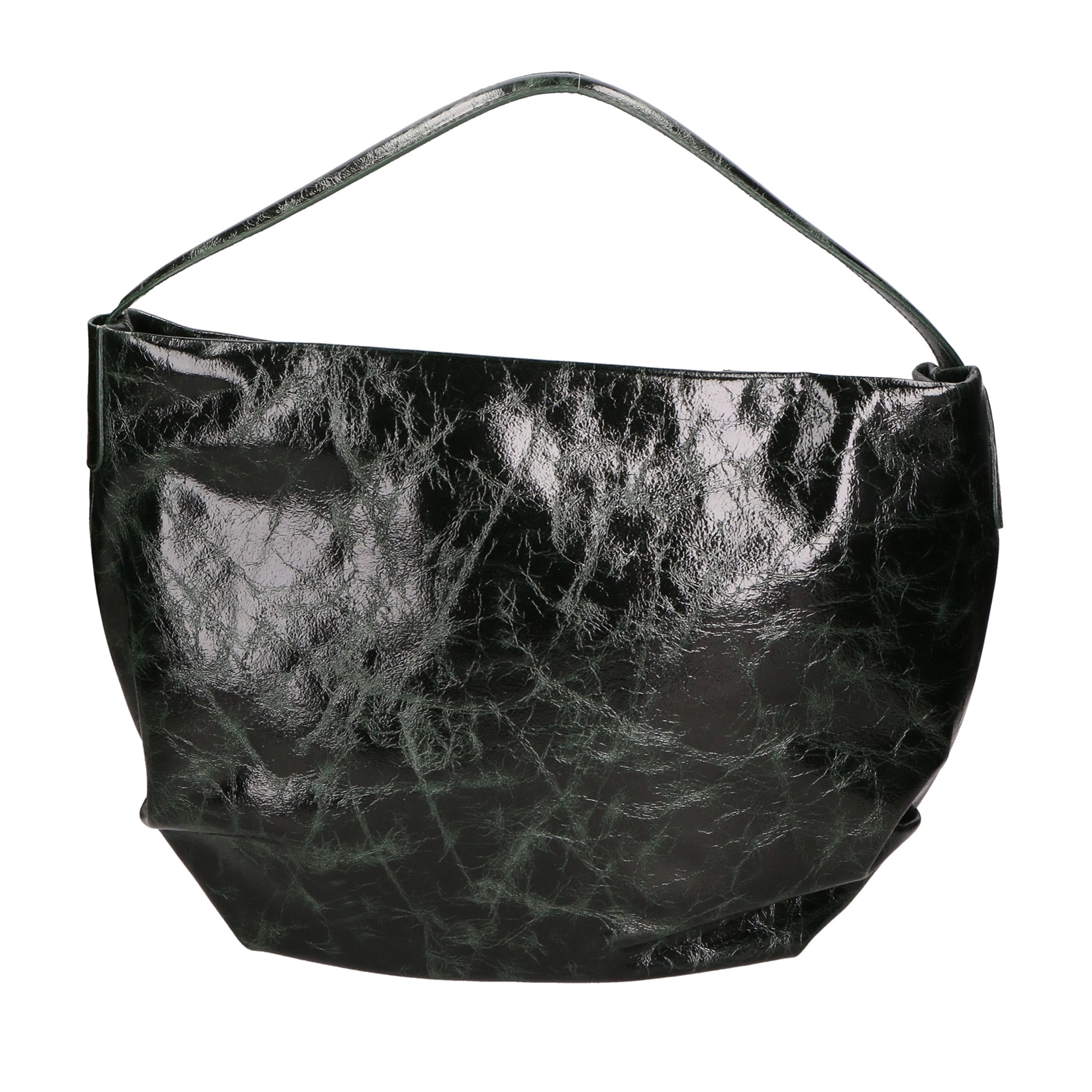 Borsa a spalla da Donna Vanda in Vera Pelle Made in Italy 30x40x5 cm