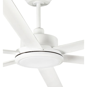 ROTTERDAM 25 XXL LED Ventilateur de plafond blanc